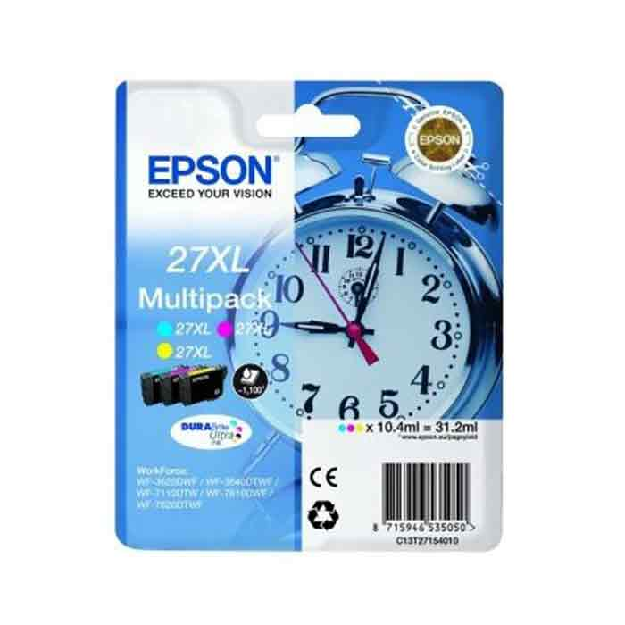 Bläck Epson 27XL CMY 3st/fp