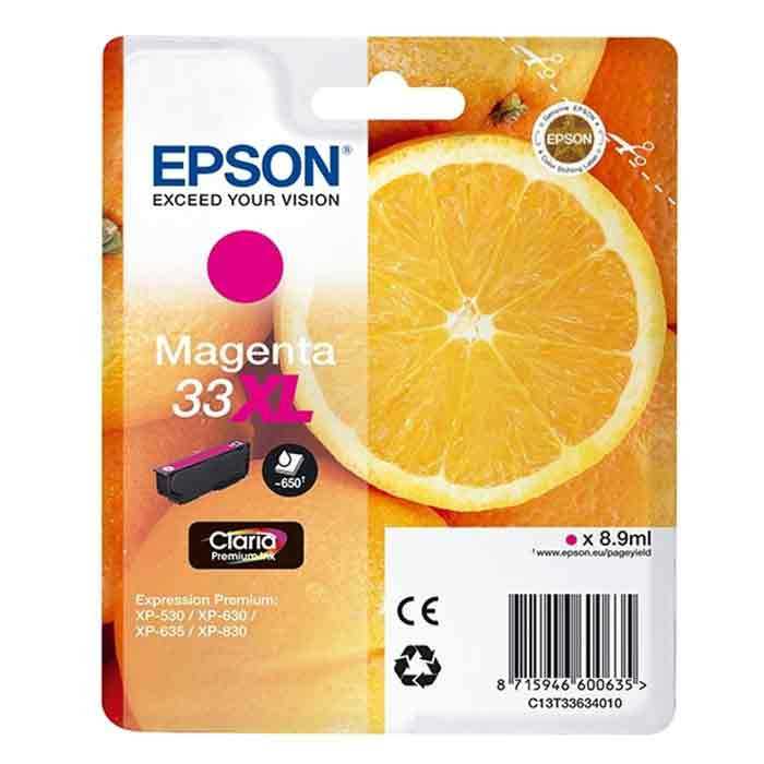 Bläck Epson 33XL 8,9ml magenta