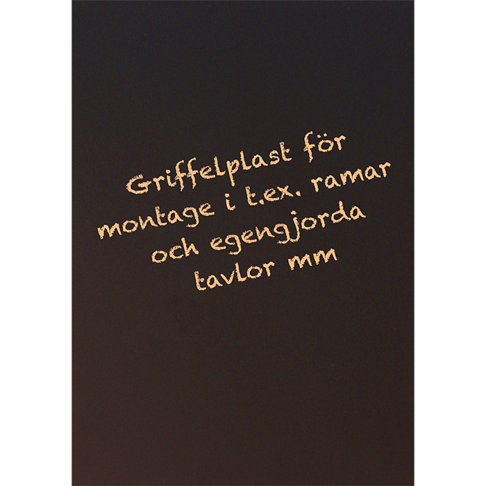 Griffelplast 70x100cm 10st/fp