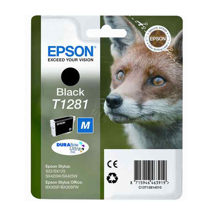 Bläck Epson T1281 5,9ml svart