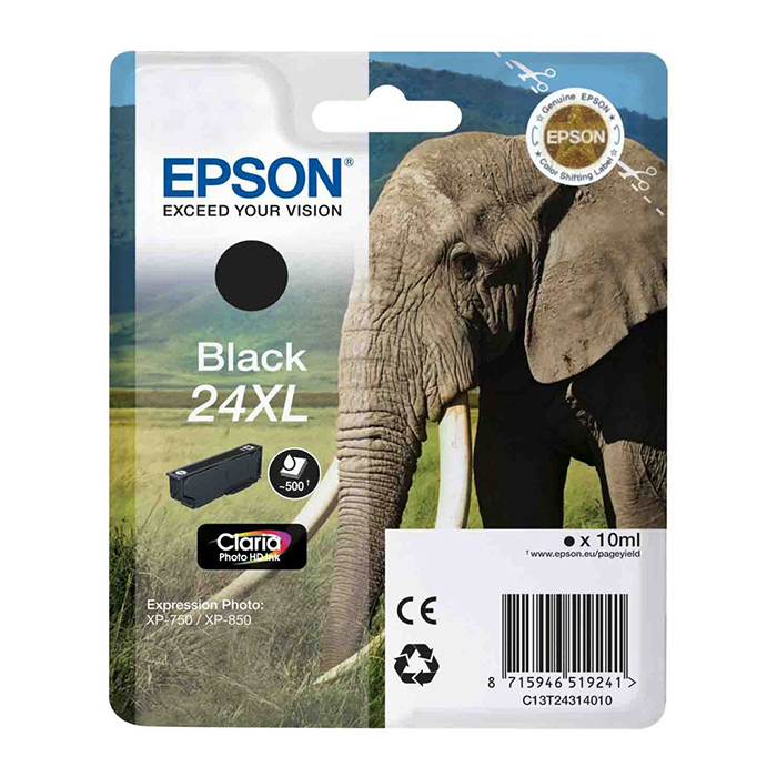 Bläck Epson 24XL 500 sidor svart
