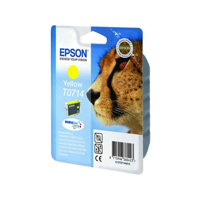 Bläck Epson T0714 gul