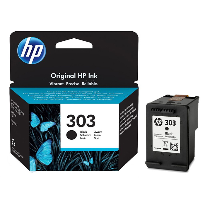 Bläck HP No303 200 sidor svart