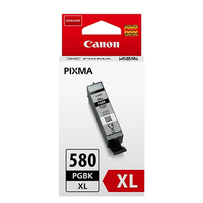 Bläck Canon PGI-580PGBK XL 18,5ml svart