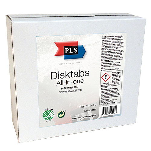 Diskmedel PLS All-in-one 80st/fp