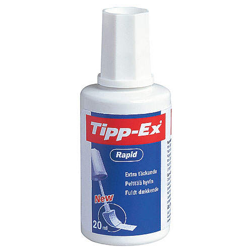 Korrigeringsfärg Tipp-Ex Rapid 20ml