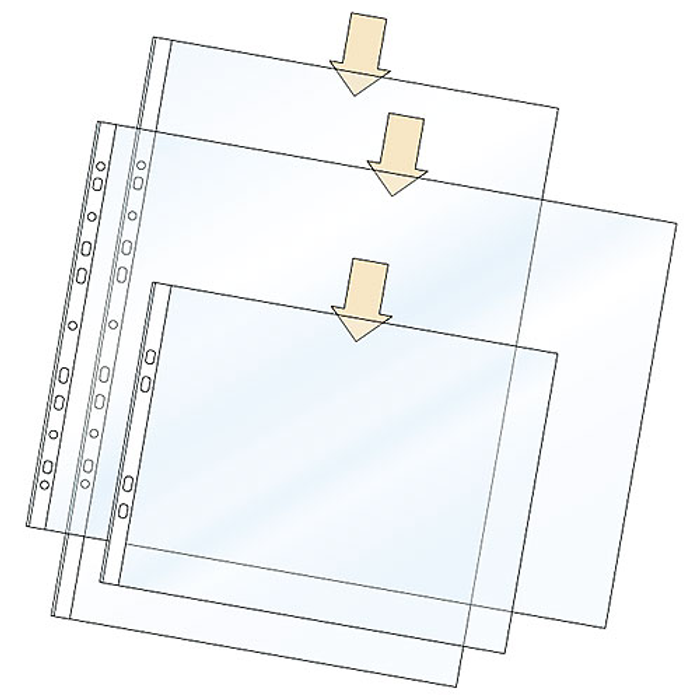 Plastficka Bantex A5 PP 0,08 100st/fp