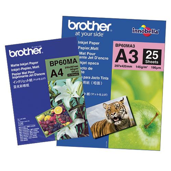 Fotopapper Brother A4 matt 25st/fp
