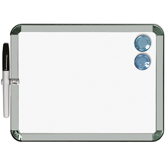 Whiteboardtavla magnetisk 25x28cm vit