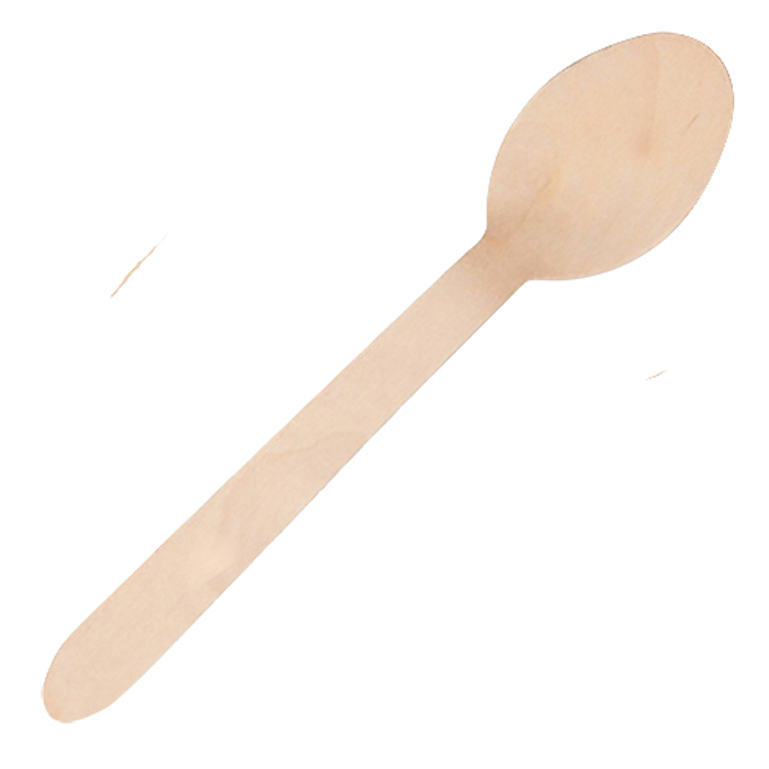 Bestick sked trä 157mm 100st/fp