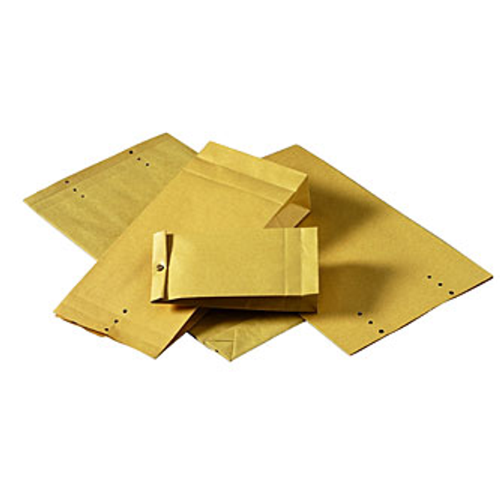 Provsäck D19 brun 160x340mm 10st/fp