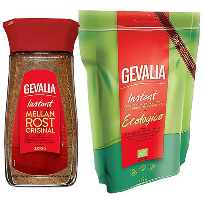 Kaffe Gevalia Mellanrost 200g 6st/fp