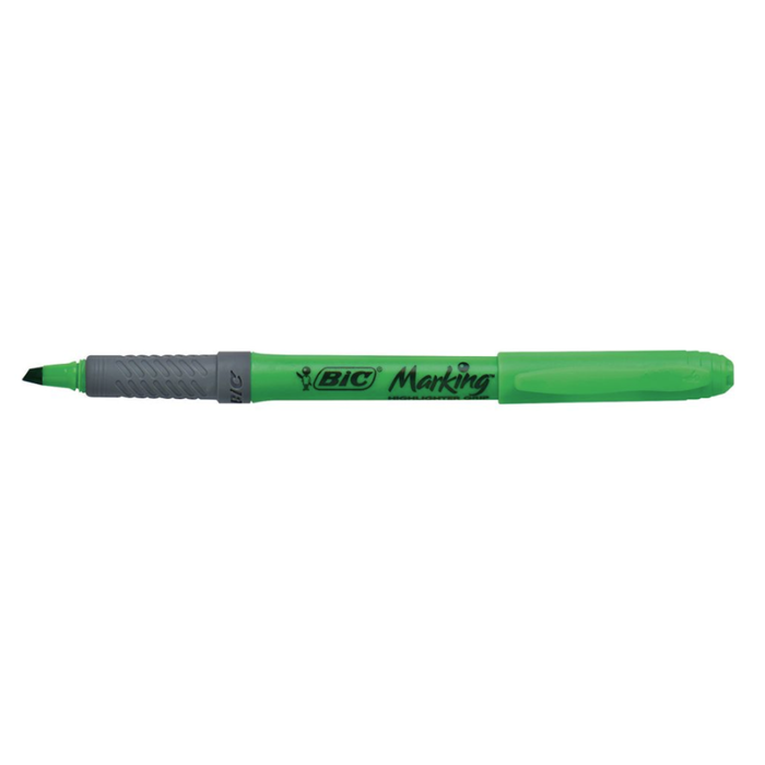 Överstrykningspenna Bic Highlighter Grip grön