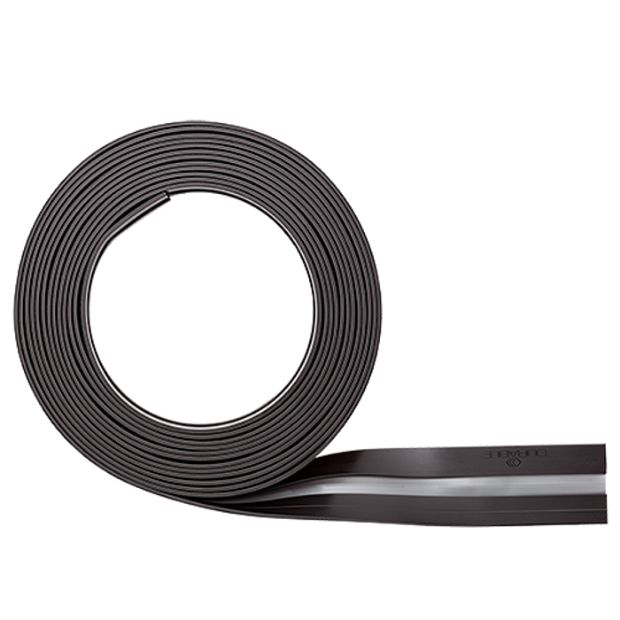 Magnetisk klämmskena Durafix Rull 5m silver