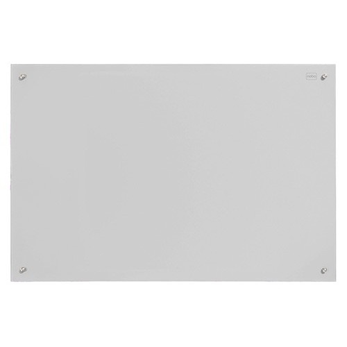 Glastavla Nobo Diamond 188x105cm vit