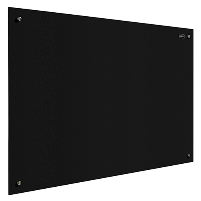 Whiteboardtavla Glas Magnetisk Nobo Diamond 188x105cm svart