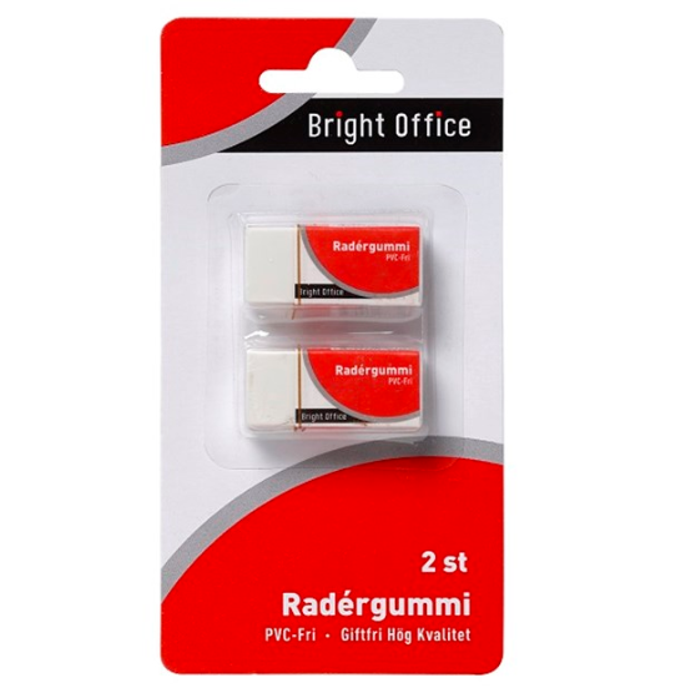 Radergummi 2-pack