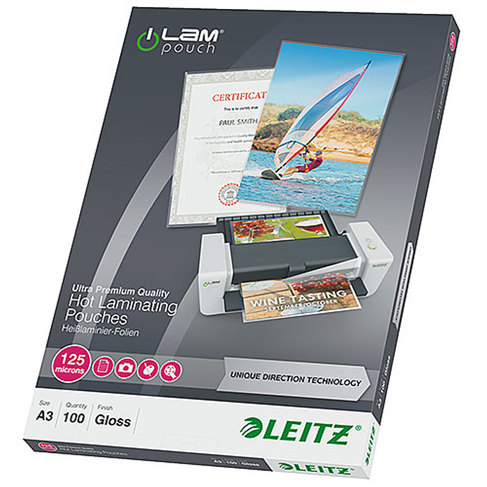 Laminat A3 125 mic 100st/fp