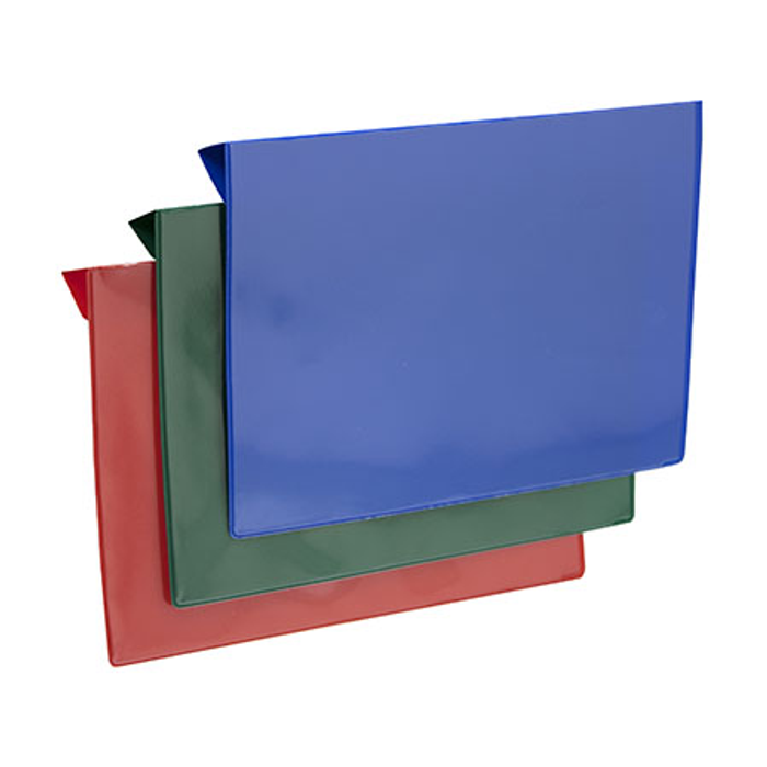 Pallkrageficka 165x60mm blå 100st/fp