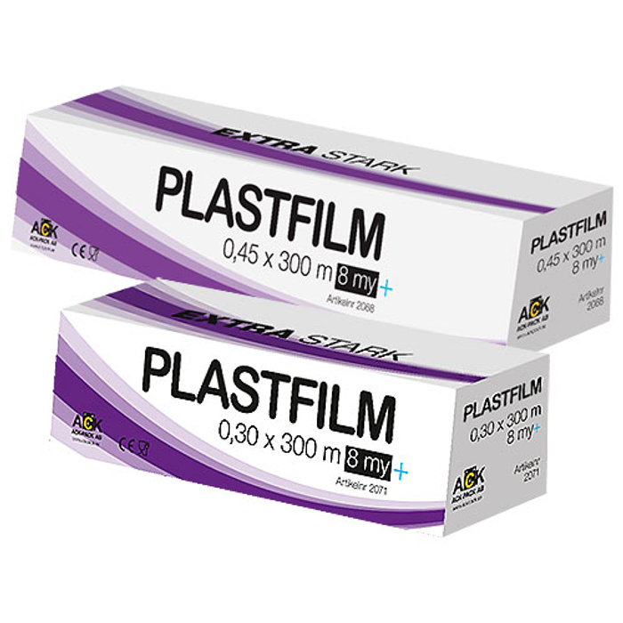 Plastfolie PVC 45cmx300m