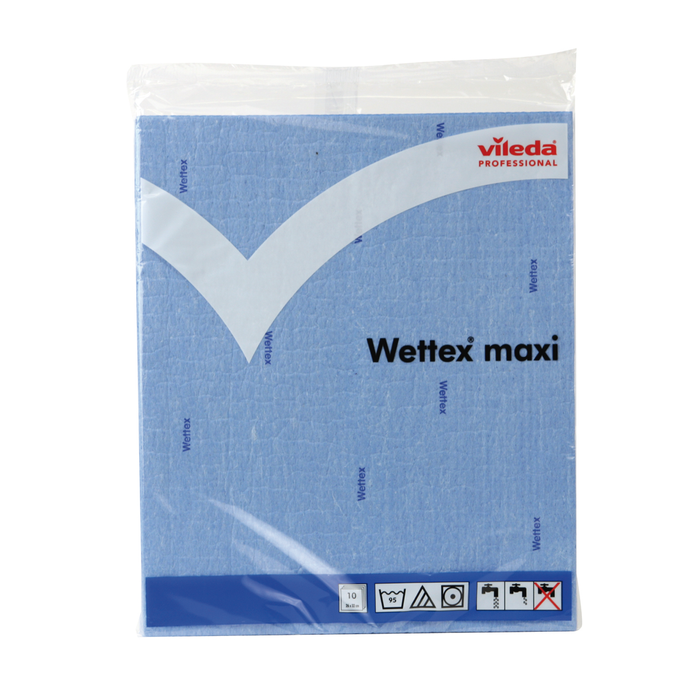 Diskduk Wettex Maxi 26x31cm blå 10st/fp