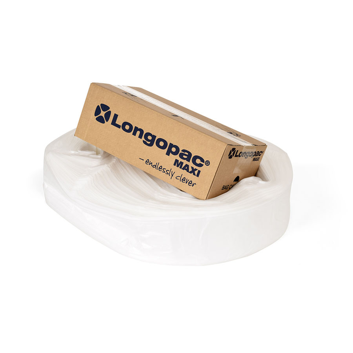 Sopsäcksslang Longopac Maxi transparent