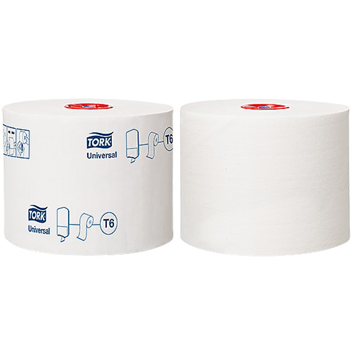 Toalettpapper Tork Universal Mid-size T6 1-lags 27 rullar/fp