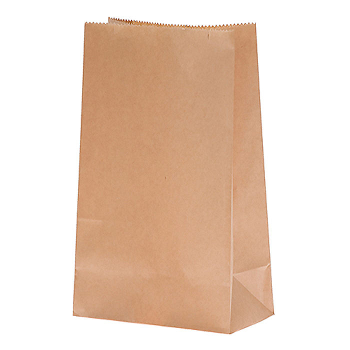 Konditoripåse SOS Brun Kraftpapper 180x110x265mm brun 500st/fp