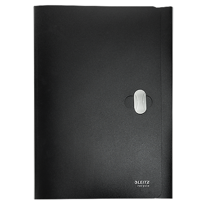 Dokumentmapp A4 Leitz re:cycle 3-klaff svart