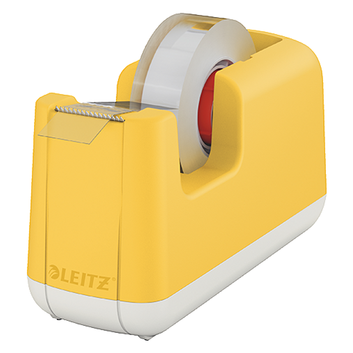 Tejpdispenser Leitz Cosy gul