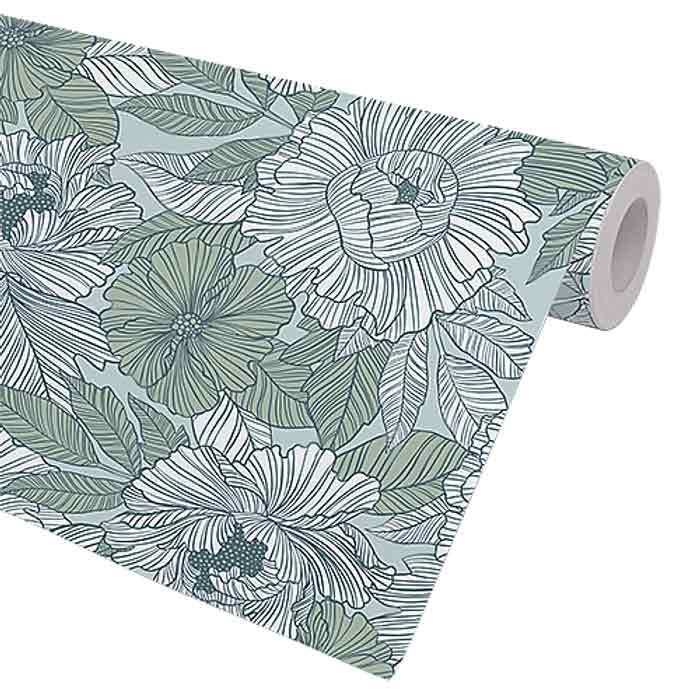 Presentpapper Marquet flowers 57cmx154m