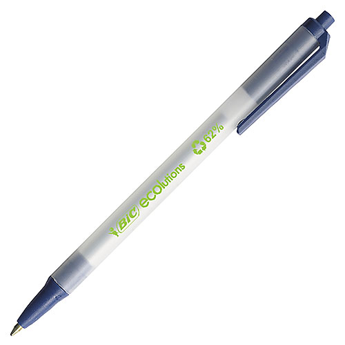 Kulpenna Bic Ecolutions Clic Stic blå 50st/fp