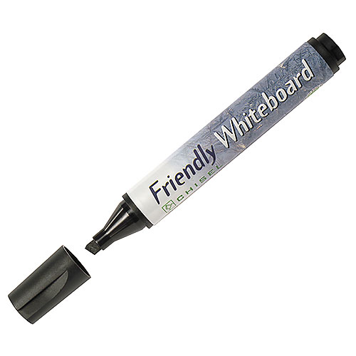 Whiteboardpennor Friendly sned svart 10st/fp