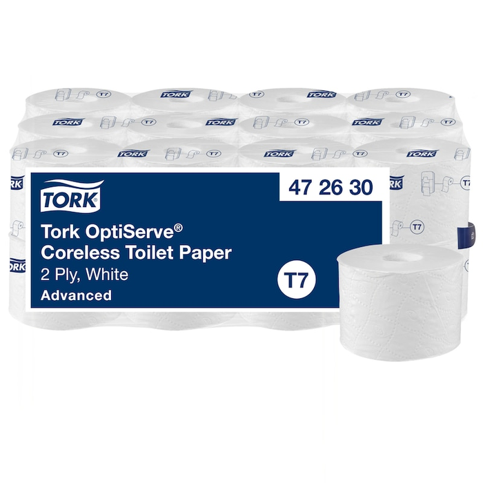 Toalettpapper Tork OptiServe Coreless 2 lager 24st/fp