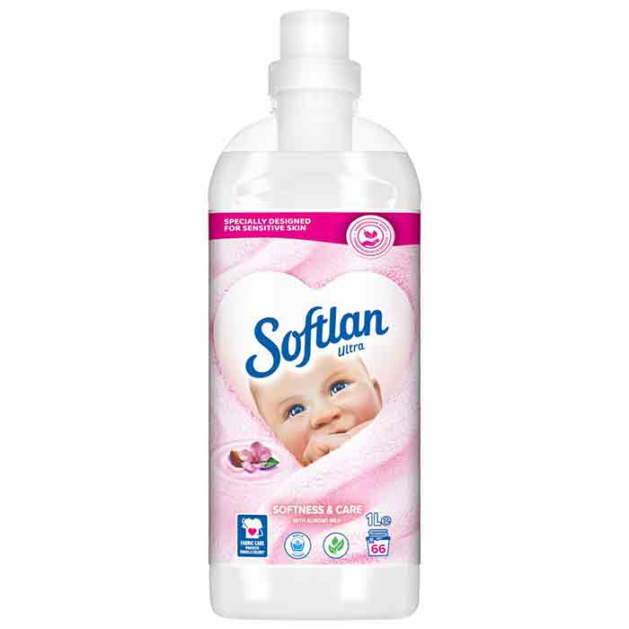 Sköljmedel Softlan Softness & Care 1L