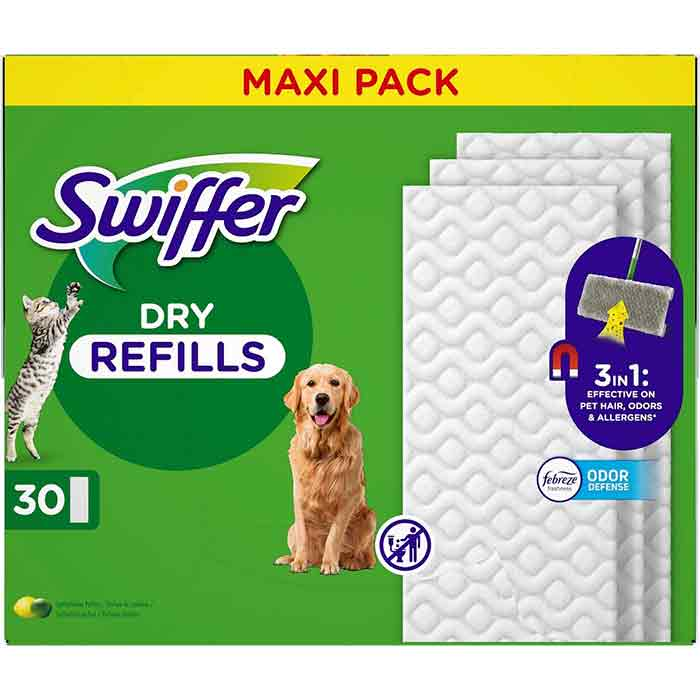 Swiffer Dry Pet Refill 30st/fp