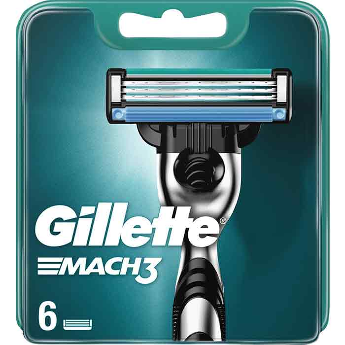 Gillette Blades Male Mach3 6st/fp