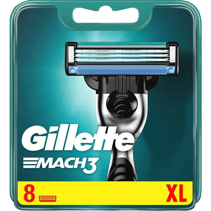 Gillette Blades Male Mach3 8st/fp