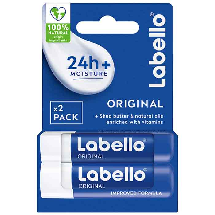 Labello Twinpack Original 4,8g 2st/fp