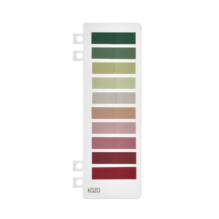 Märkflikar KOZO 10 färger blush