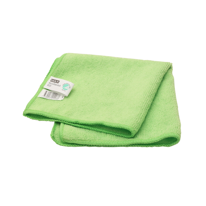 Microfiberduk MAX ECO 32x32cm grön 10st/fp