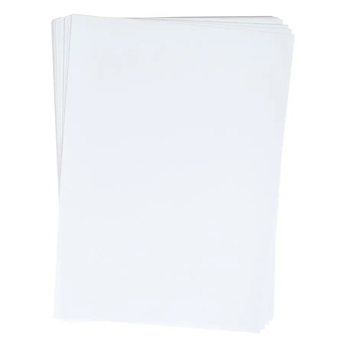 Pysselpapper Playbox A4 180g vit 25st/fp