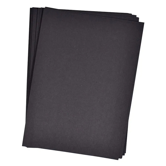 Pysselpapper Playbox A4 180g svart 25st/fp