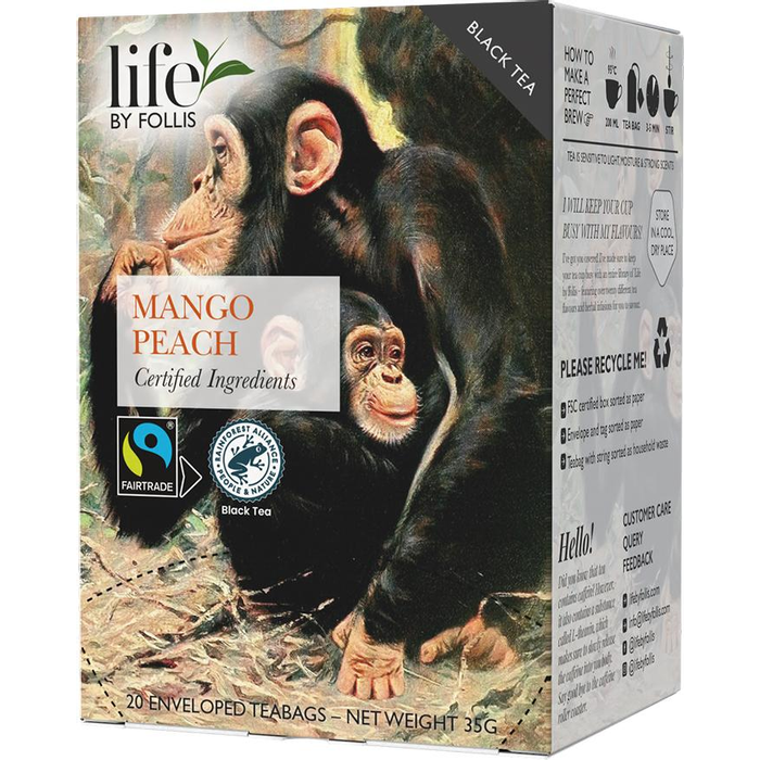 Te LIFE BY FOLLIS Mango Peach 20st/fp