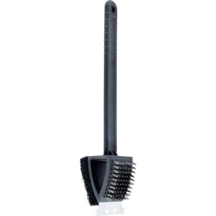 Grillborste med skrapa 37cm