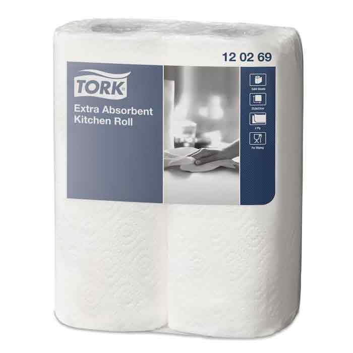Köksrulle Tork Premium mönstrad 24 rullar/bal