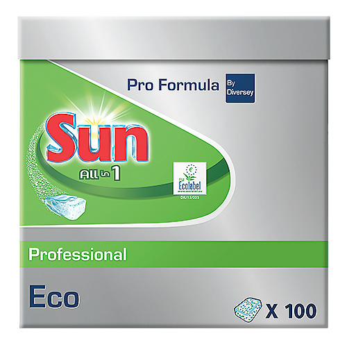 Diskmedel Sun Professional ECO Tabs 100st/fp