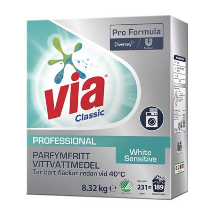 Via Professional White Sensitive XXL 8,32kg
