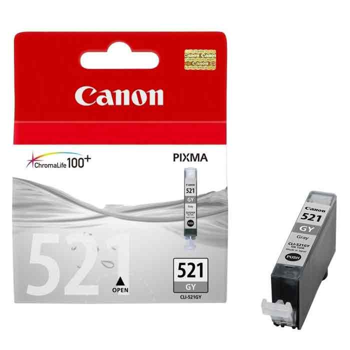 Bläckpatron Canon CLI-521 grå