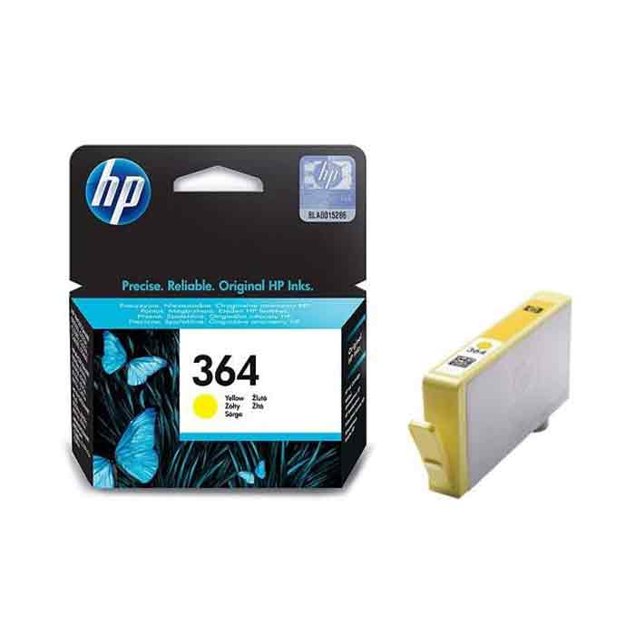 Bläckpatron HP No364 Vivera 300 sidor gul